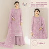 S 804 Organza Heavy Embroidery Pakistani Suits Catalog